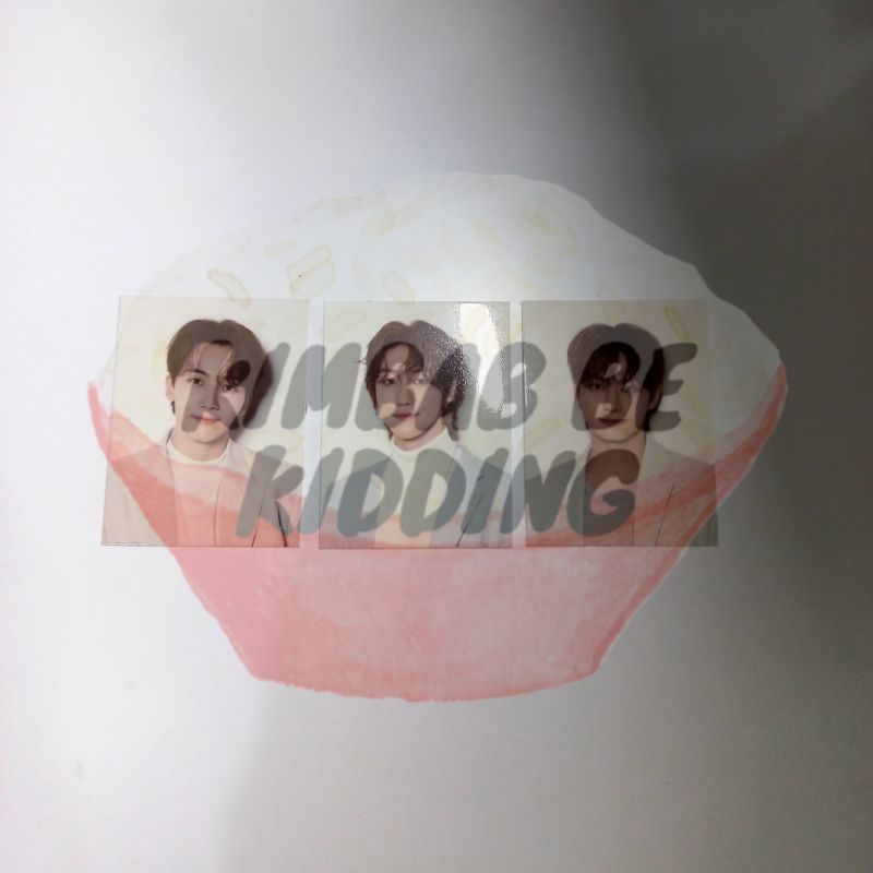 SEVENTEEN INCOMPLETE HOODIE PASS PHOTO - JEONGHAN JUN THE 8 MINGYU WONWOO WOOZI HOSHI