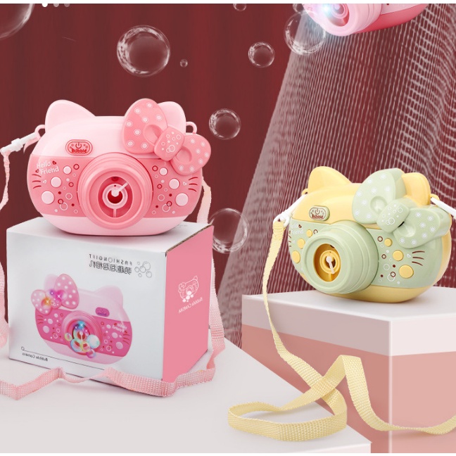 Minan Anak Bubble Camera/Mainan Anak Bubble Machine Beautiful Music