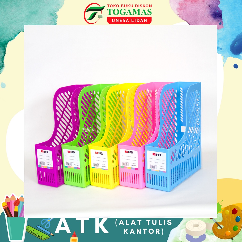 

BOX FILE PLASTIK 7001 PASTEL BIG / READY STOCK