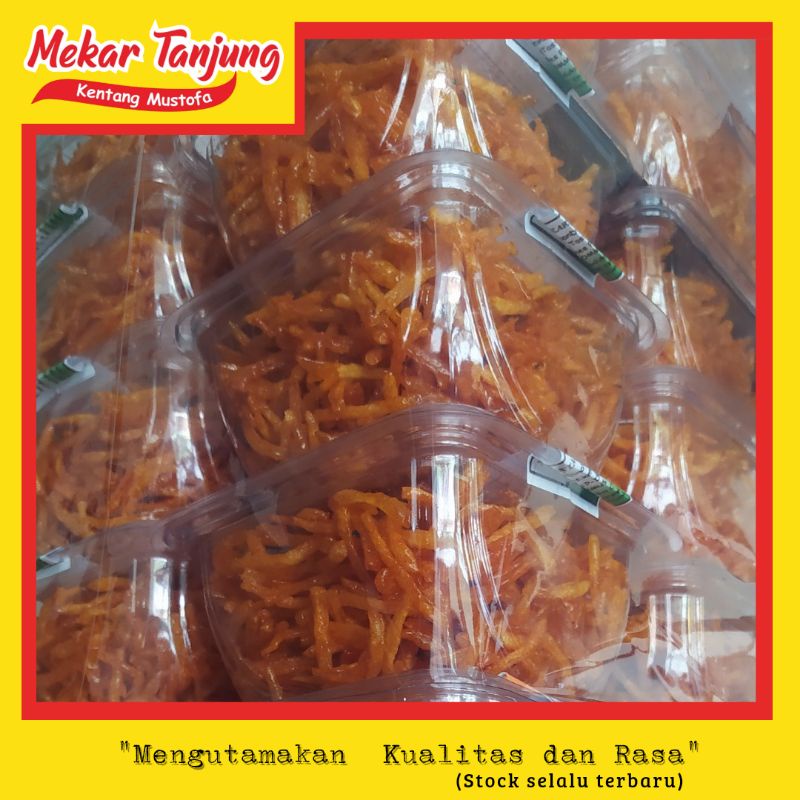 

Kentang Mustofa 130g - Mustofa Mekar Tanjung - Kering Kentang - Kualitas Premium