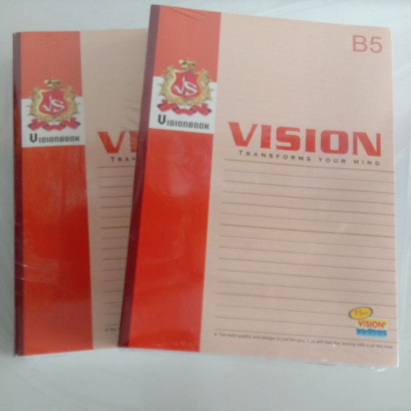 

Buku Tulis Boxi B5 42 Lembar Vision (1PAK - 6PCS)
