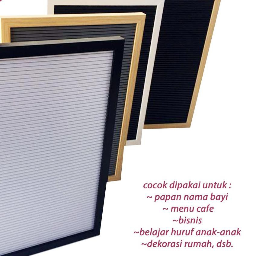 

[TERMURAH] Papan Nama Bayi / Letter Board Kekinian SmileGirl 40x28 >>
