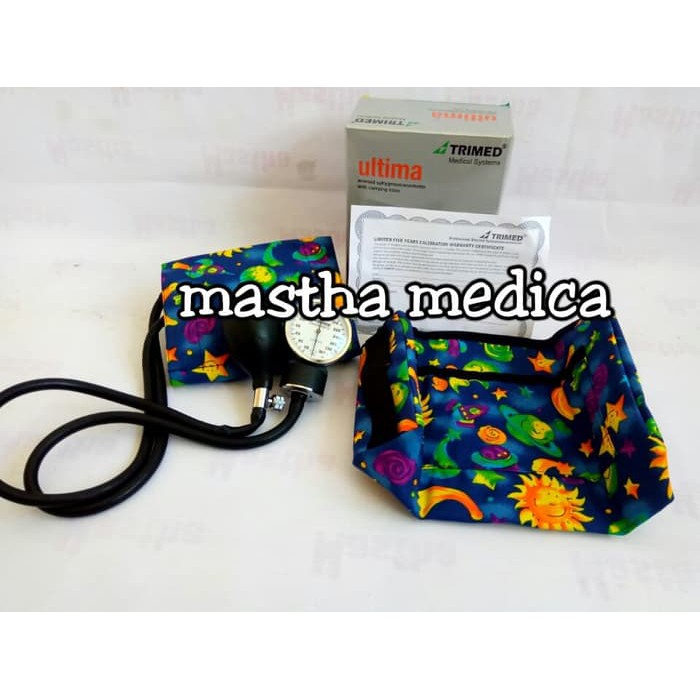 Tensi Tensimeter Jarum Analog Sphygmomanometer Ultima Motif Trimed