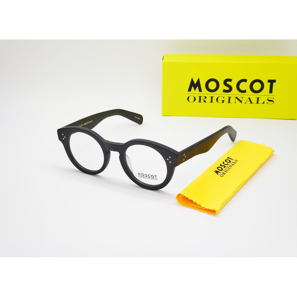 Frame Kacamata Minus Plus Essilor MOSCOT GRUNYA Premium Fullset