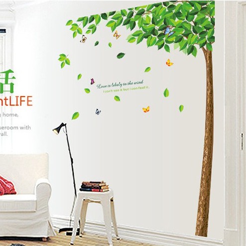 RELIZA WALLSTICKER 60X90 POHON HIJAU GREEN TREE AY886 OR JM7147