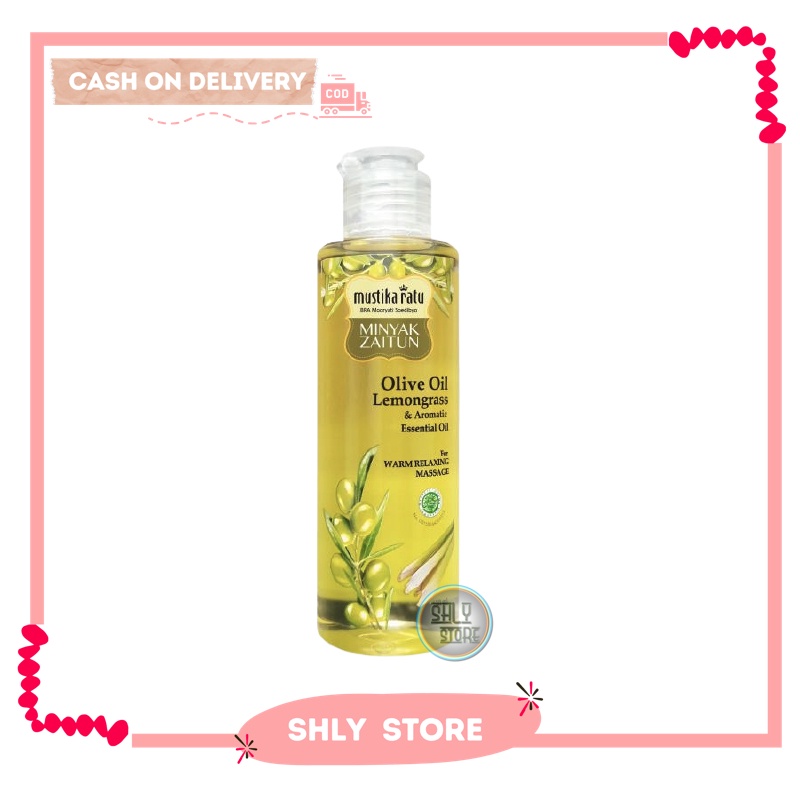 MUSTIKA RATU Minyak Zaitun Olive Oil Lemongrass & Aromatic