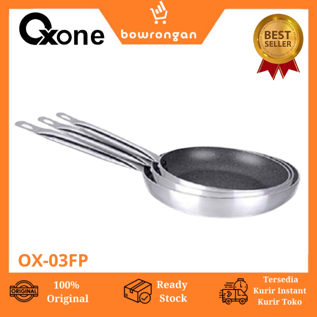 OXONE OX-03FP 3PCS FRY PAN SET