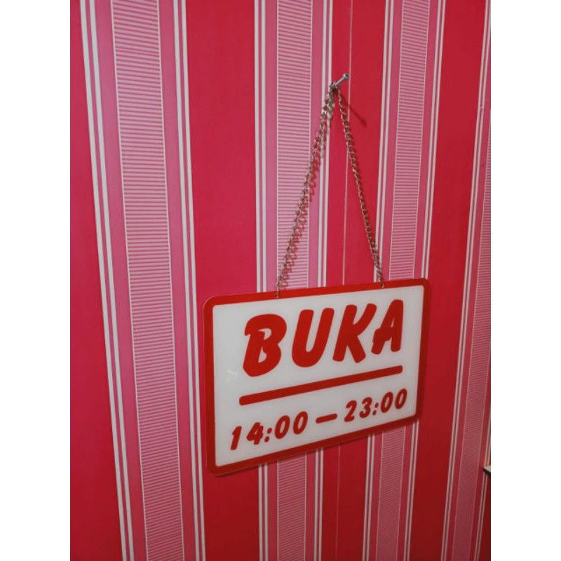 signage / papan info murah