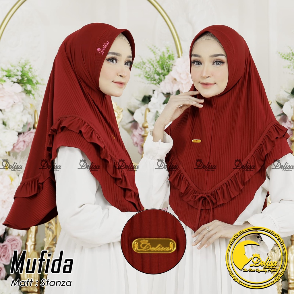 Hijab Instan Mufida Plisket By Delisa Collction