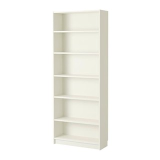  IKEA  BILLY Rak  buku  putih Ukuran 80x28x202 cm Shopee  