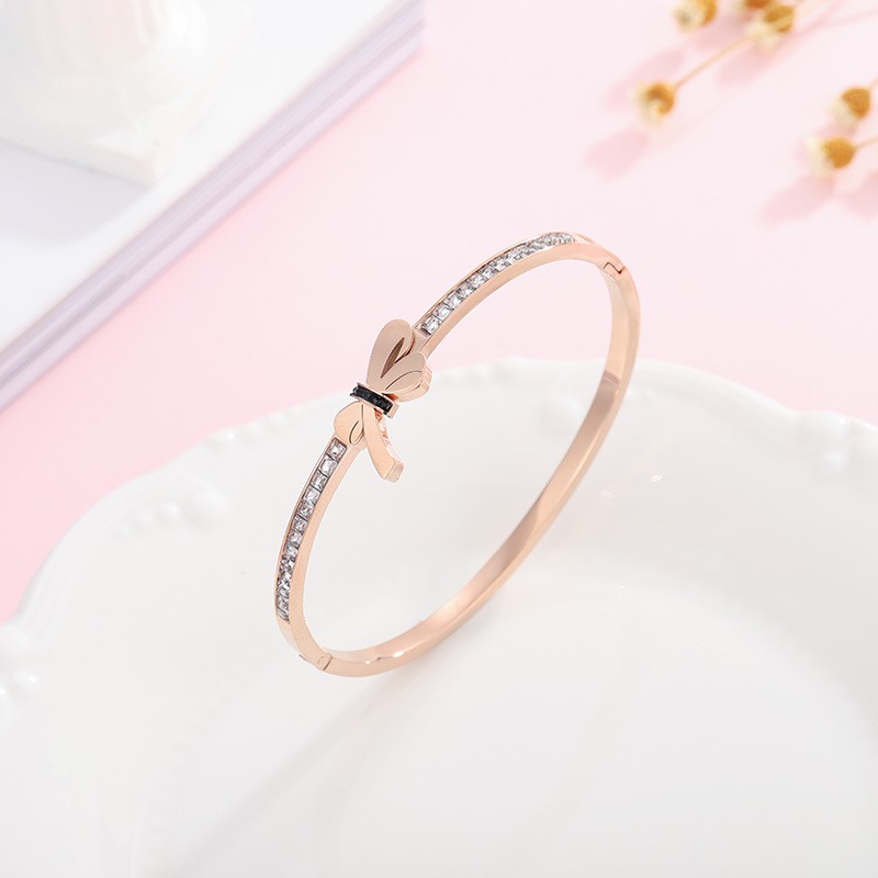 SALE Gelang Bracelet Wanita Aksesoris Titanium Korea Trend Masa Kini Cocok Hadiah GK129