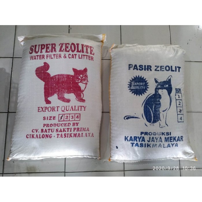 Pasir Kucing Zeolit 20kg