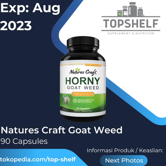 Natures Craft Horny Goat Weed Maca Root Stamina Libido Booster USA