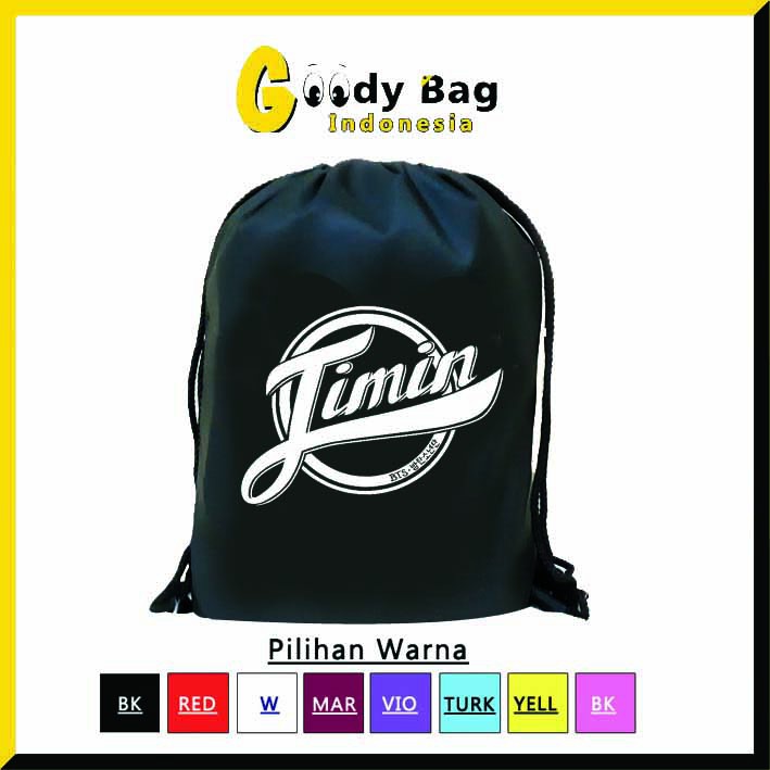 Stringbag Tas Serut Ransel Korea KPOP BTS JIMIN