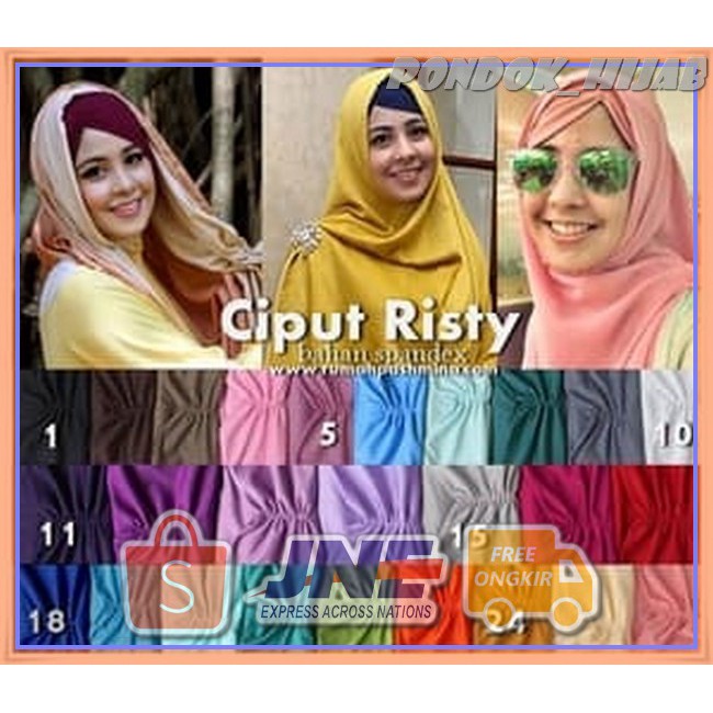 Fashion muslim/hijab/jilbab/inner/pashmina/bergo/khimar/syari/jilbab segi empat/Ciput Arab Kerut -