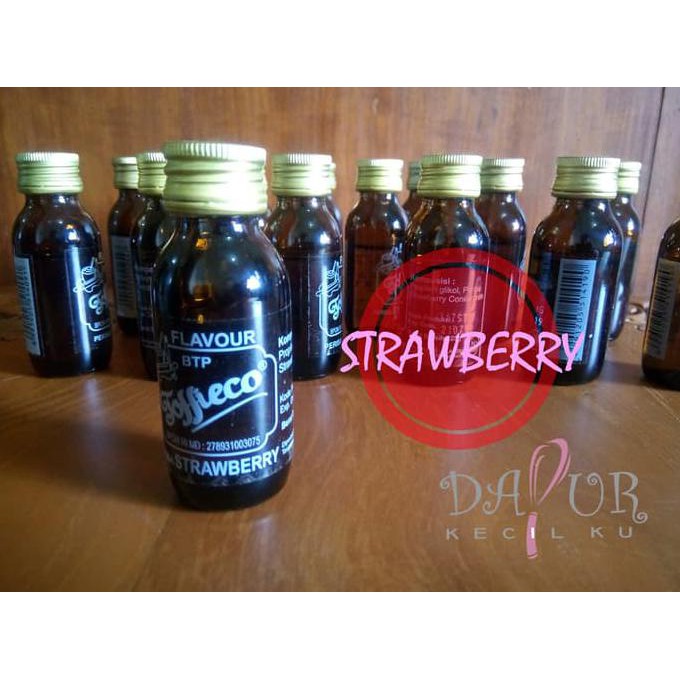 

Toko-Bahan-Kue- Perisa Toffieco Strawberry 25 Gr / Esen / Esens / Pasta / Essence -Terlengkap-