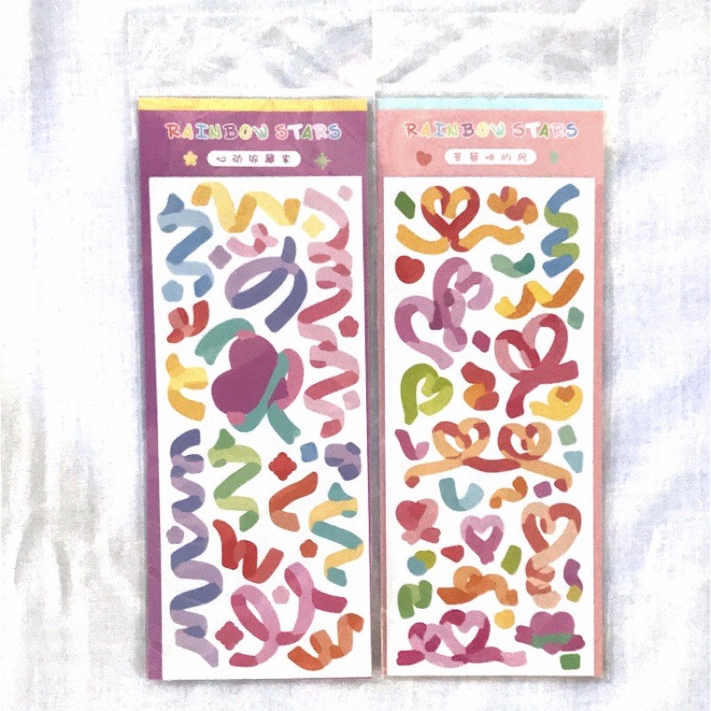 

STIKER DECO RAINBOW