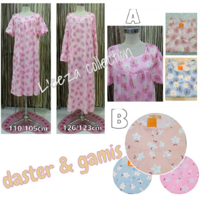 Daster midi,maxi,celana ¾