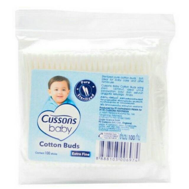 Cussons baby cotton buds extra fine 100s