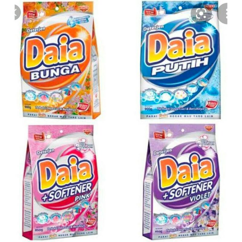 DAIA DETERGENT BUBUK  SABUN CUCI BAJU DAIA
