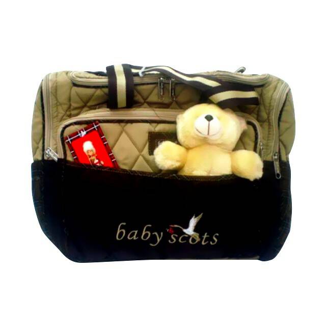 Baby Scots ISEDB011 Tas bayi BESAR Gratis boneka