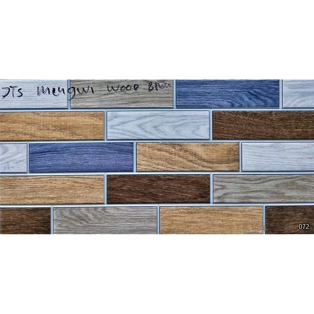 Keramik Dinding (Surface)/ JTS MENGWI WOOD BROWN 20X40 KW1/ 072