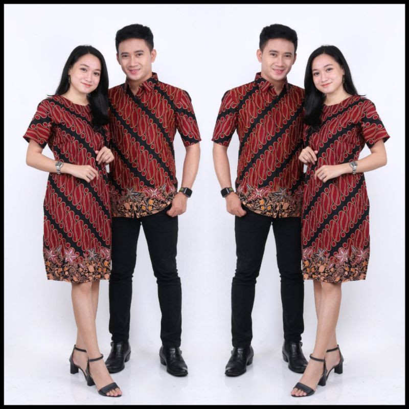 Couple Batik Atasan Batik Wanita Kerja Jumbo Dolby Dolbi Dobby Doby Atasan wanita Modern dan Terbaru
