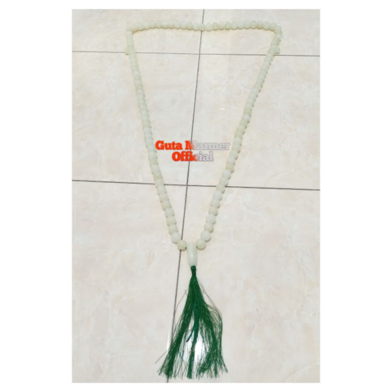 Tasbih Ukuran Besar Batu Onix Lampung Super Bening