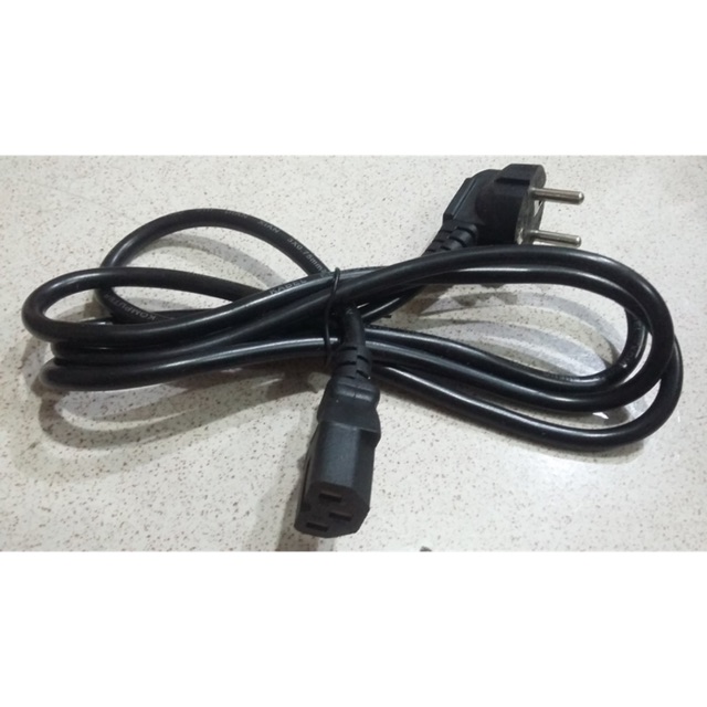 KABEL POWER KOMPUTER / RICE COOKER 2 METER HITAM GROSIR TERMURAH