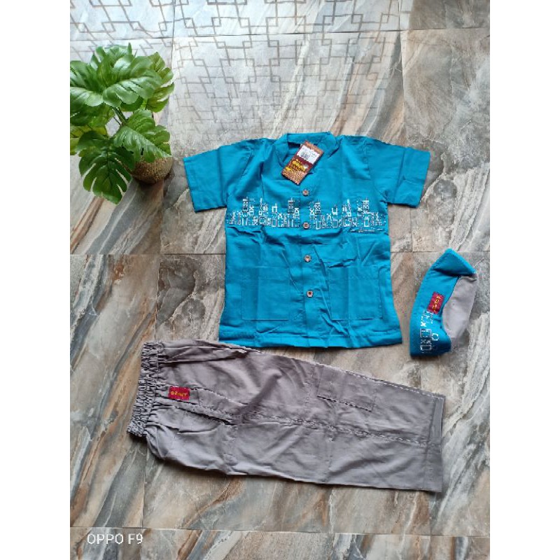 Koko Anak Dannis size 5 biru Abu abu
