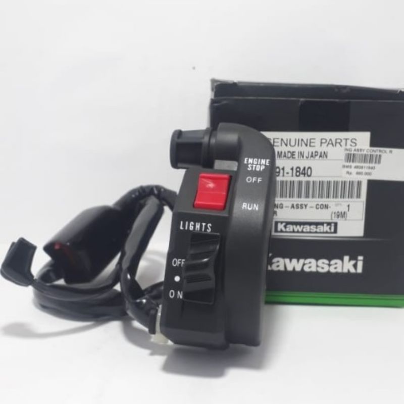 HOUSING HOLDER SAKLAR KANAN GAS SPONTAN ON OFF NINJA R SS RR OLD NEW LAMA