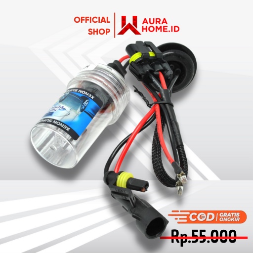 Lampu Mobil Headlight HID Xenon H11 6000 K 35 W 1 PCS / Lampu Depan Utama Mobil Avanza Apv Alya Brio