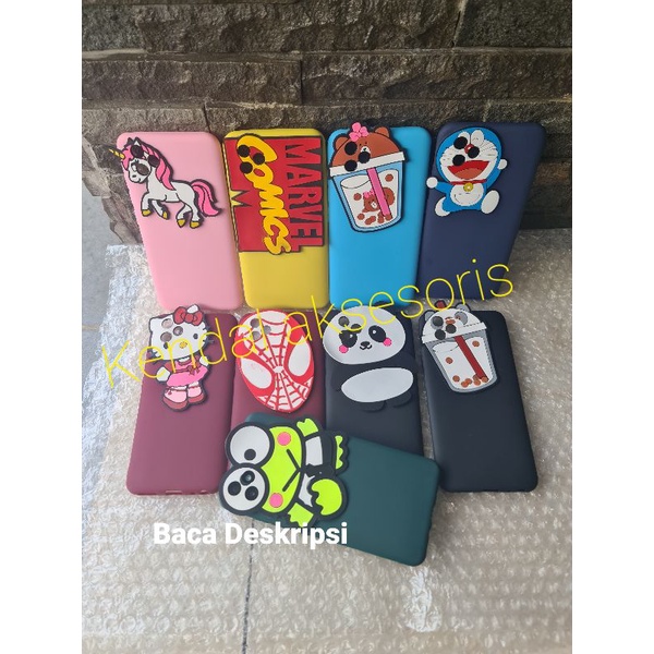 case advan G5 elite triple kompatibel modifikasi soft case karakter 3d