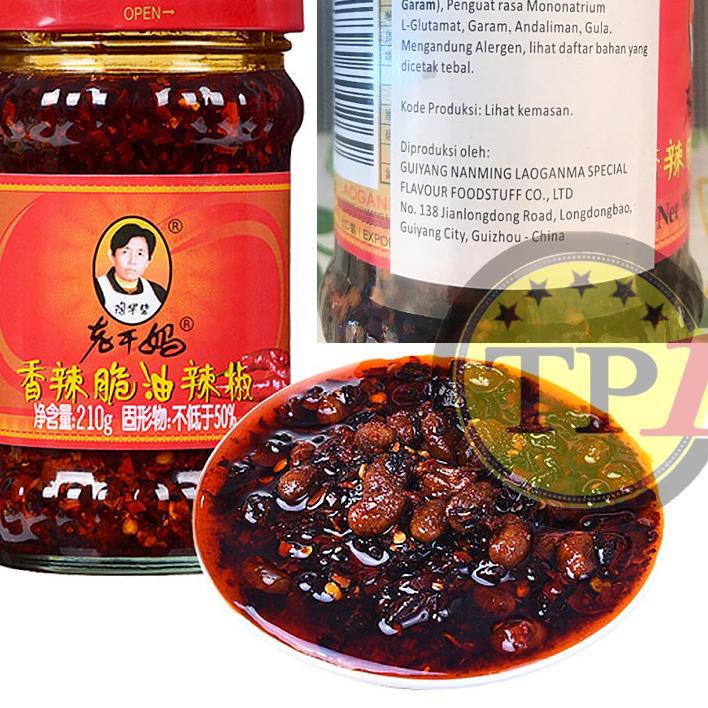 

Recomend Lao Gan Ma Black Beans Chili Oil/Spicy Crispy/Chili Sauce/Minyak Cabe/Saus Sambal/Laoganma 시