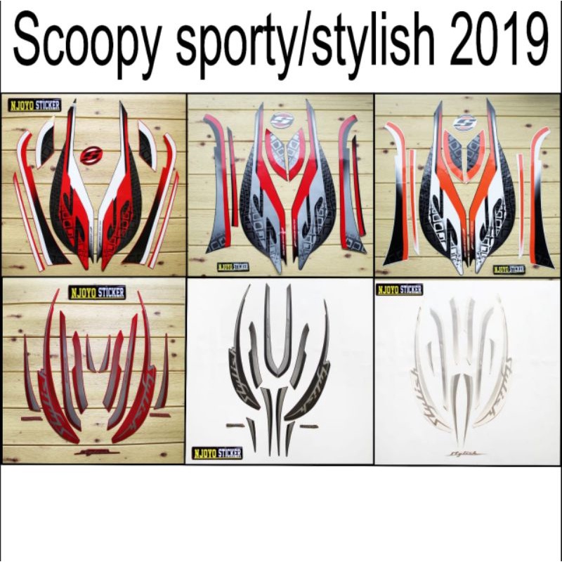 ORIGINAL STRIPING SCOOPY 2019
