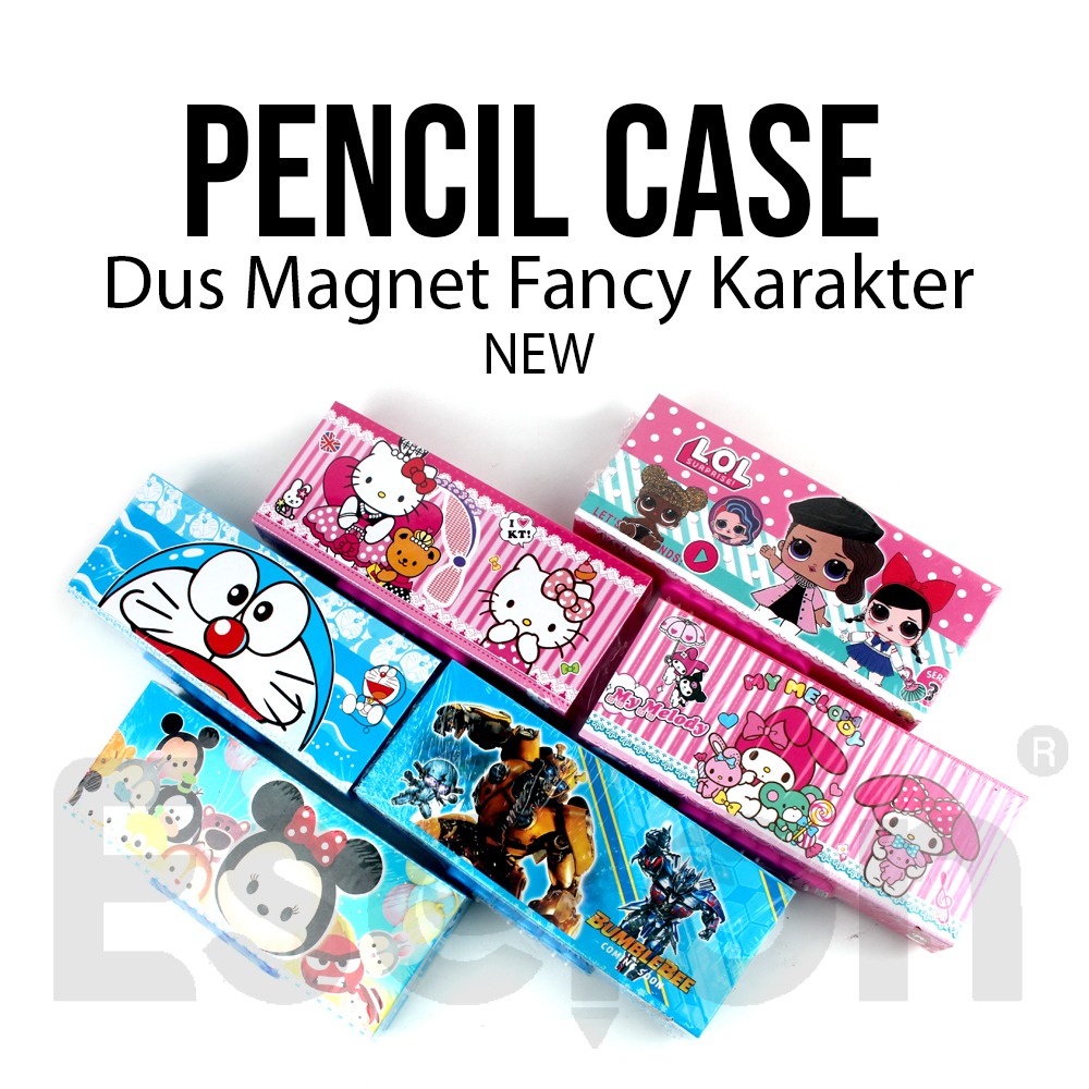 

KOTAK PENSIL DOS PIN 1 SUSUN KARAKTER FANCY 1001