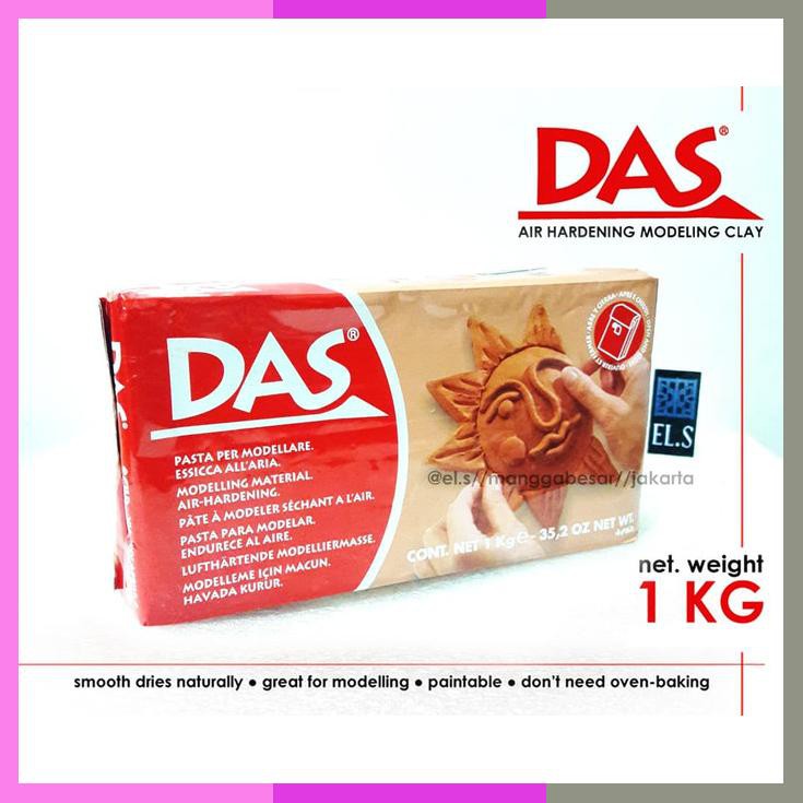 

Das Air Drying Modelling Clay Terracota 1000 Gr