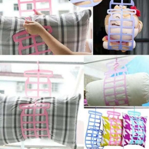 GANTUNGAN BANTAL JEMURAN BONEKA GULING PILLOW HANGER SERBAGUNA