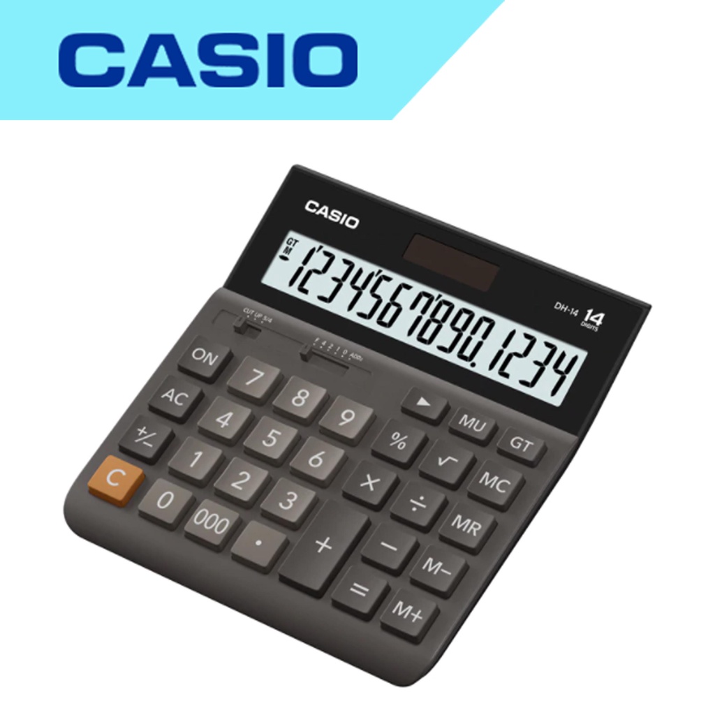 

Casio Calculator 14 Digit DH-14-BK