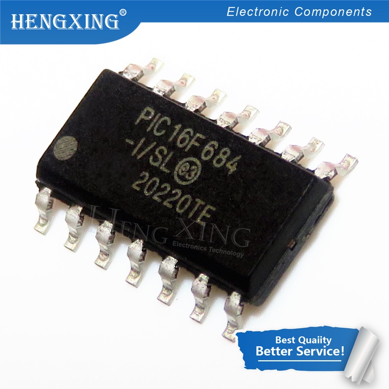 10pcs Ic PIC16F684-I / SL PIC16F684 SOP-14