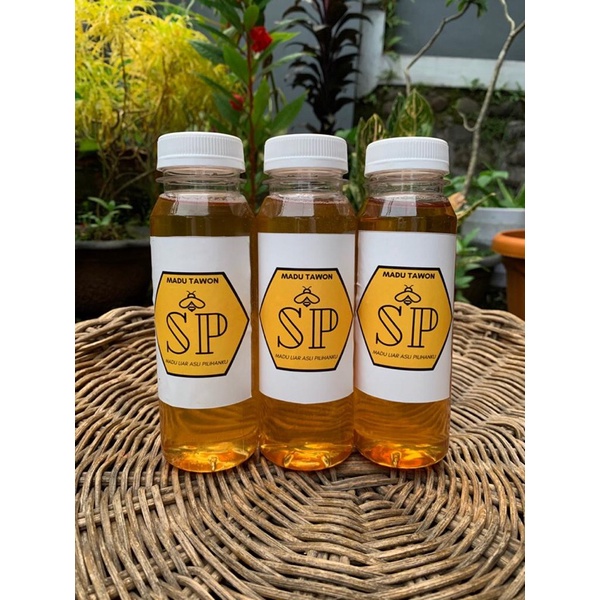 

Madu Tawon Original Natural Asli 100 % Murni Alami Dari Hutan 250 ml