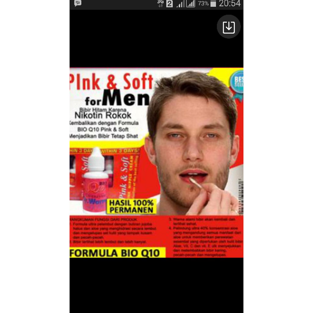 Obat Pemerah Bibir Permanen Ampuh Pink Soft Asli Daftar Harga