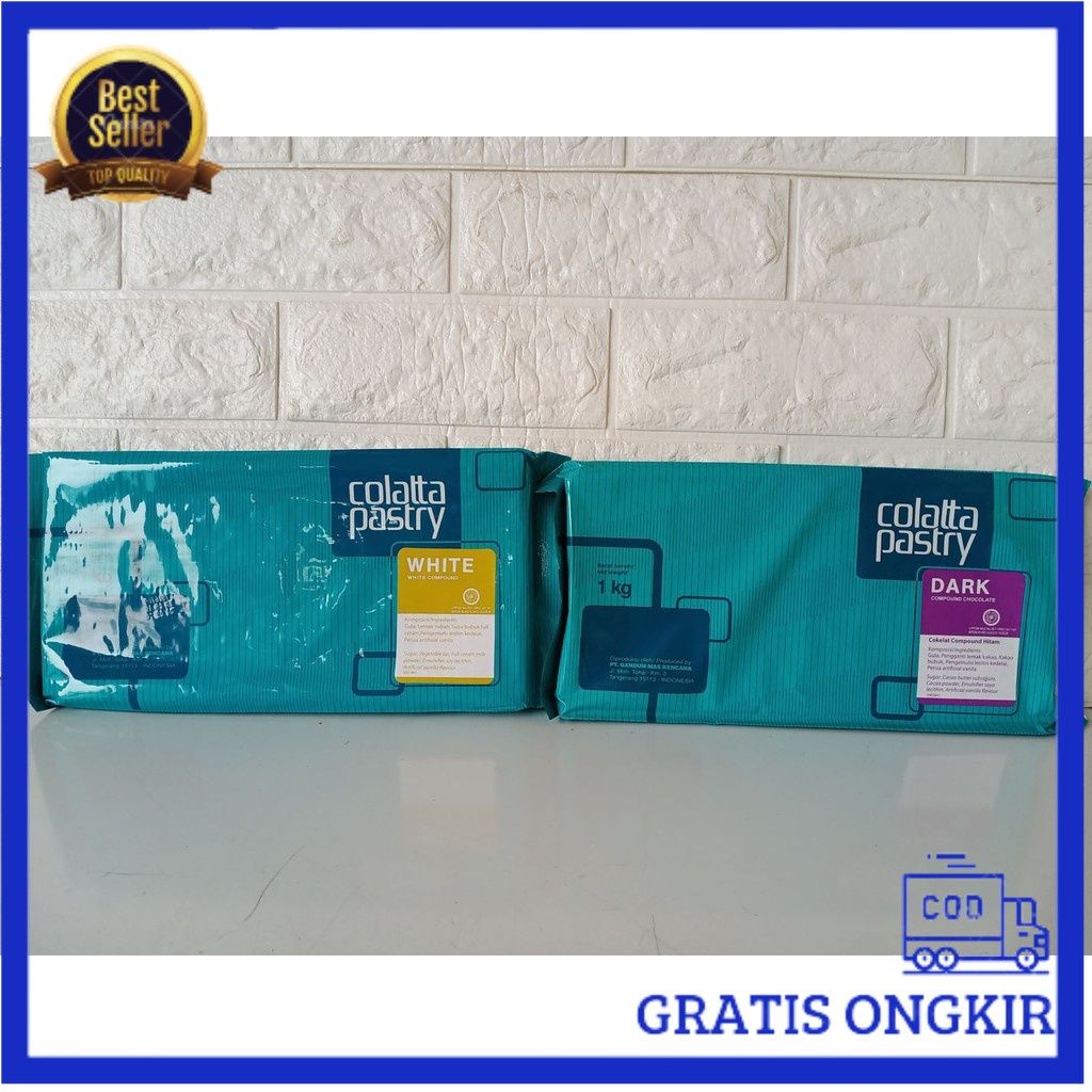 

COLATTA PASTRY CHOCOLATE COMPOUND 1KG -Terlengkap-Termurah-Berkualitas