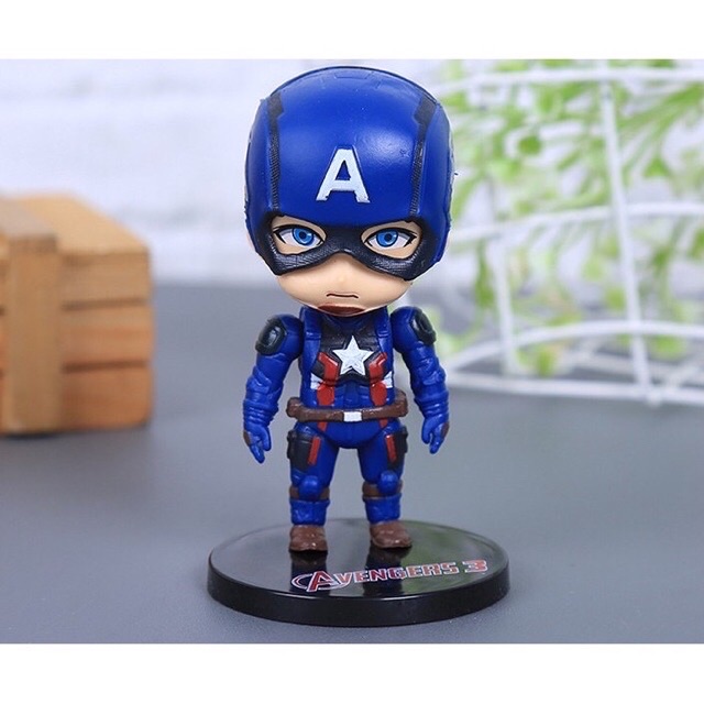 &lt; M.A &gt; FIGUR AVENGERS TOPPER CAKE / PAJANGAN CAKE AVENGERS SUPER HERO