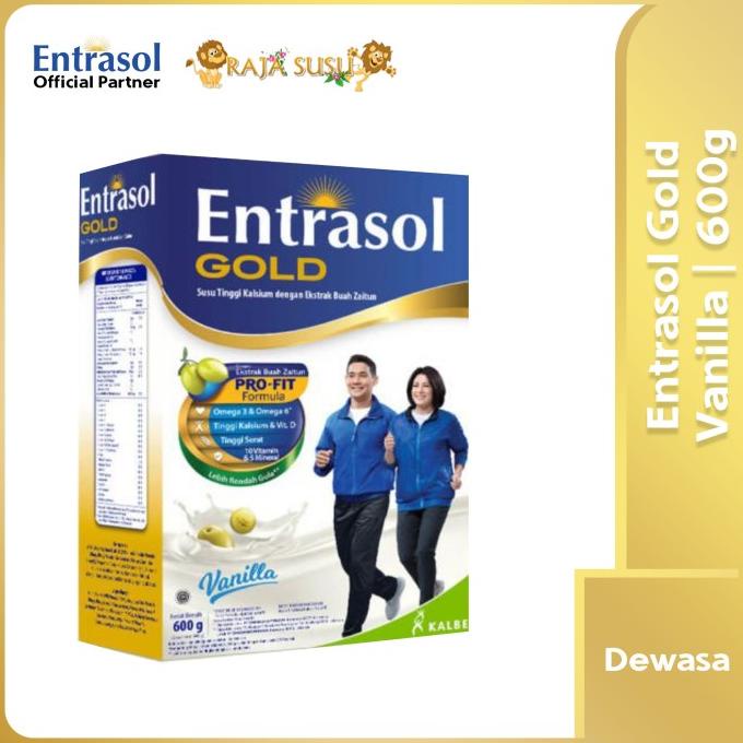 

(BISA COD) ENTRASOL GOLD VANILA 600 GR DISKON Kode 42