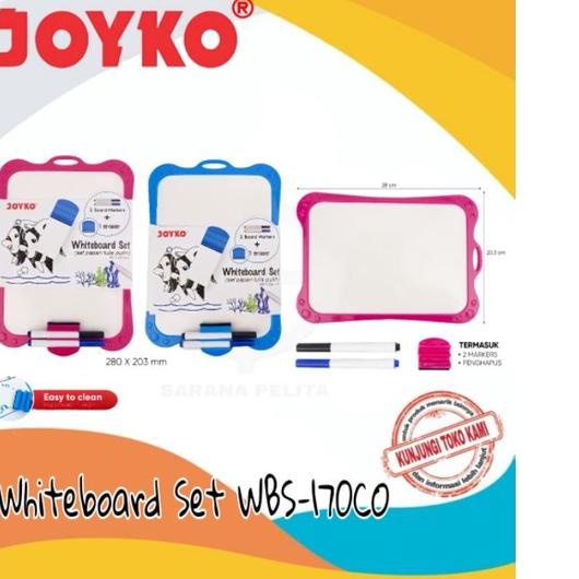 

⚡️9.9 Fasion sale⚡️ Papan Tulis Putih Set/ Whiteboard set/WBS-170CO/(1pcs) 