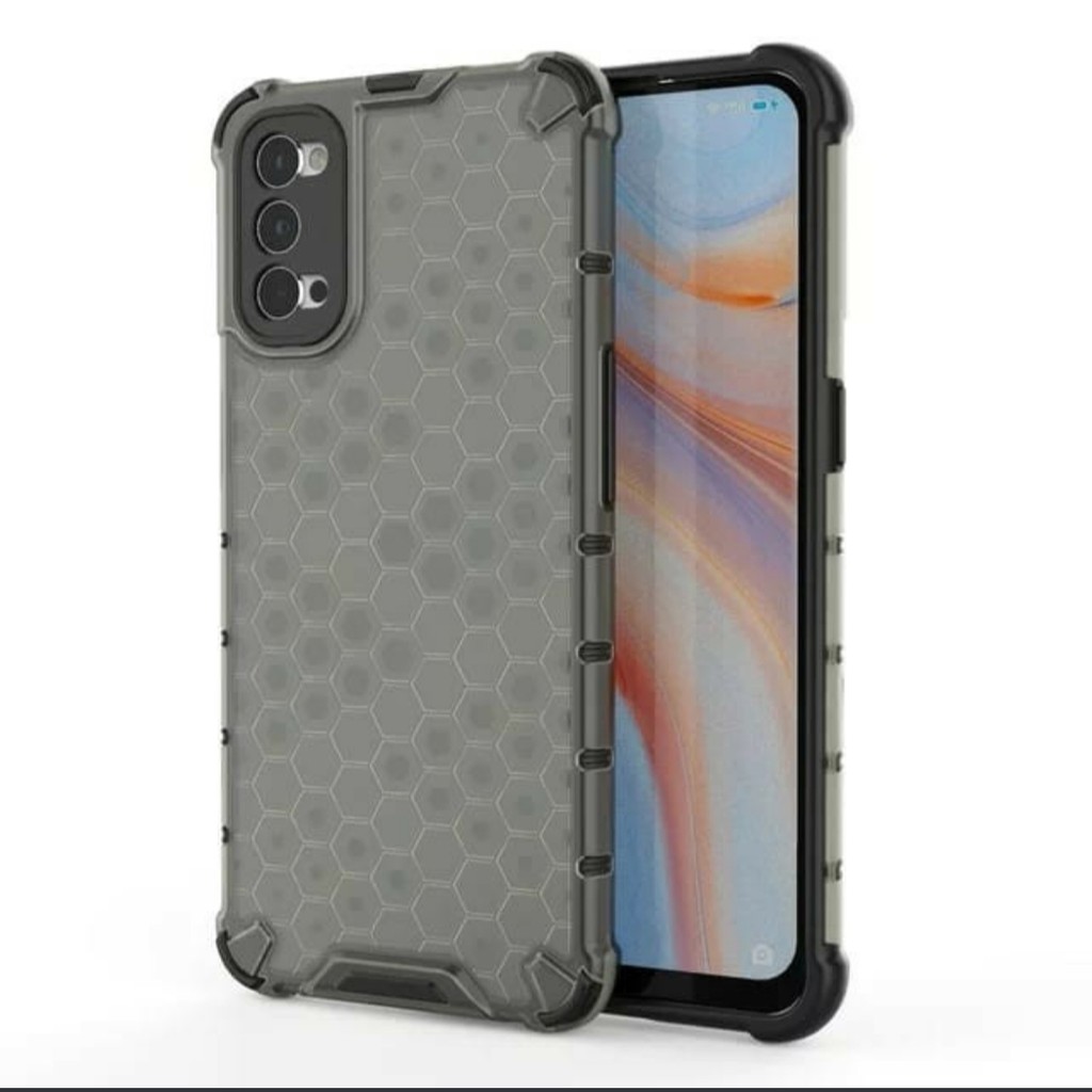 Rugged Armor Honeycomb OPPO RENO 4 4F 4 PRO Case casing Cover