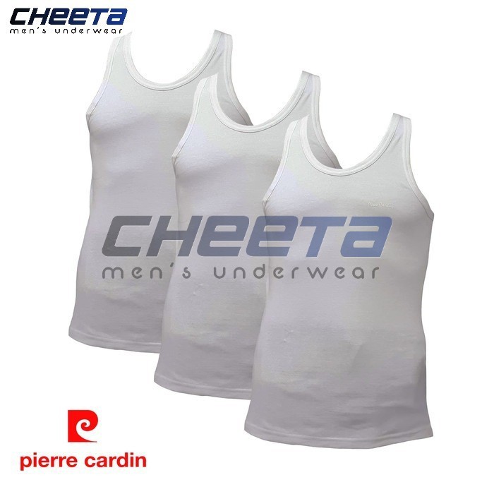 KAOS SINGLET PIERRE CARDIN 5221 PUTIH ISI 1