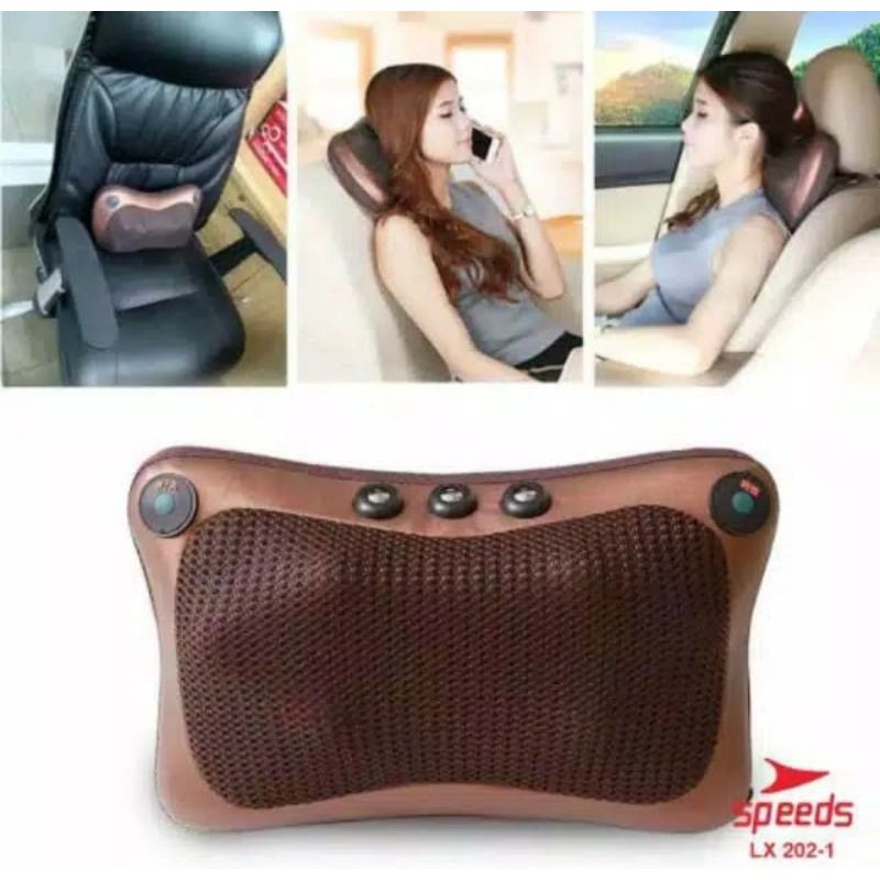 bantal pijat elektrik 8 bola