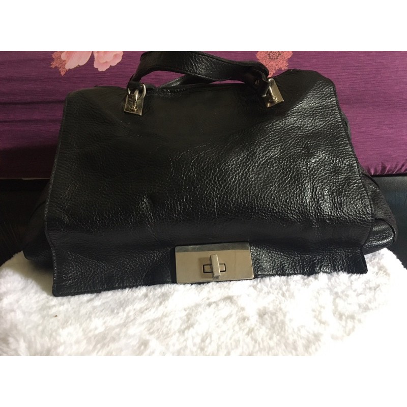 Preloved Tas Travel Kulit Asli Mantul